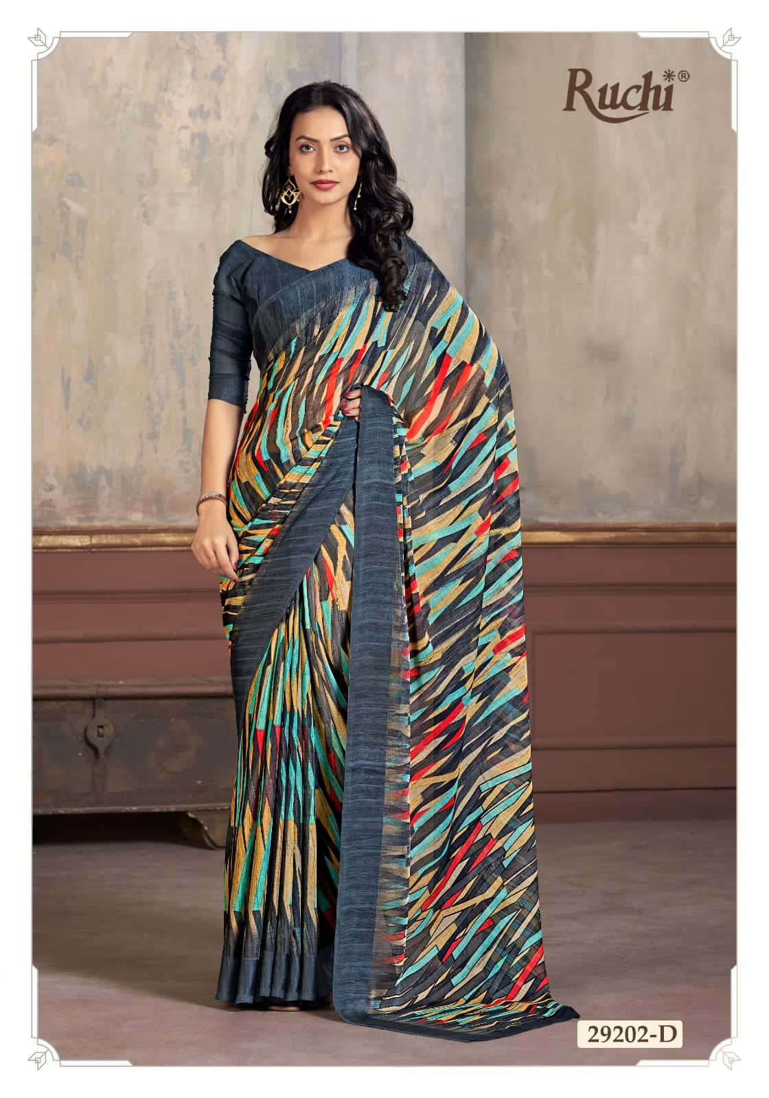 29202D Cherry Vol 40 Ruchi Sarees