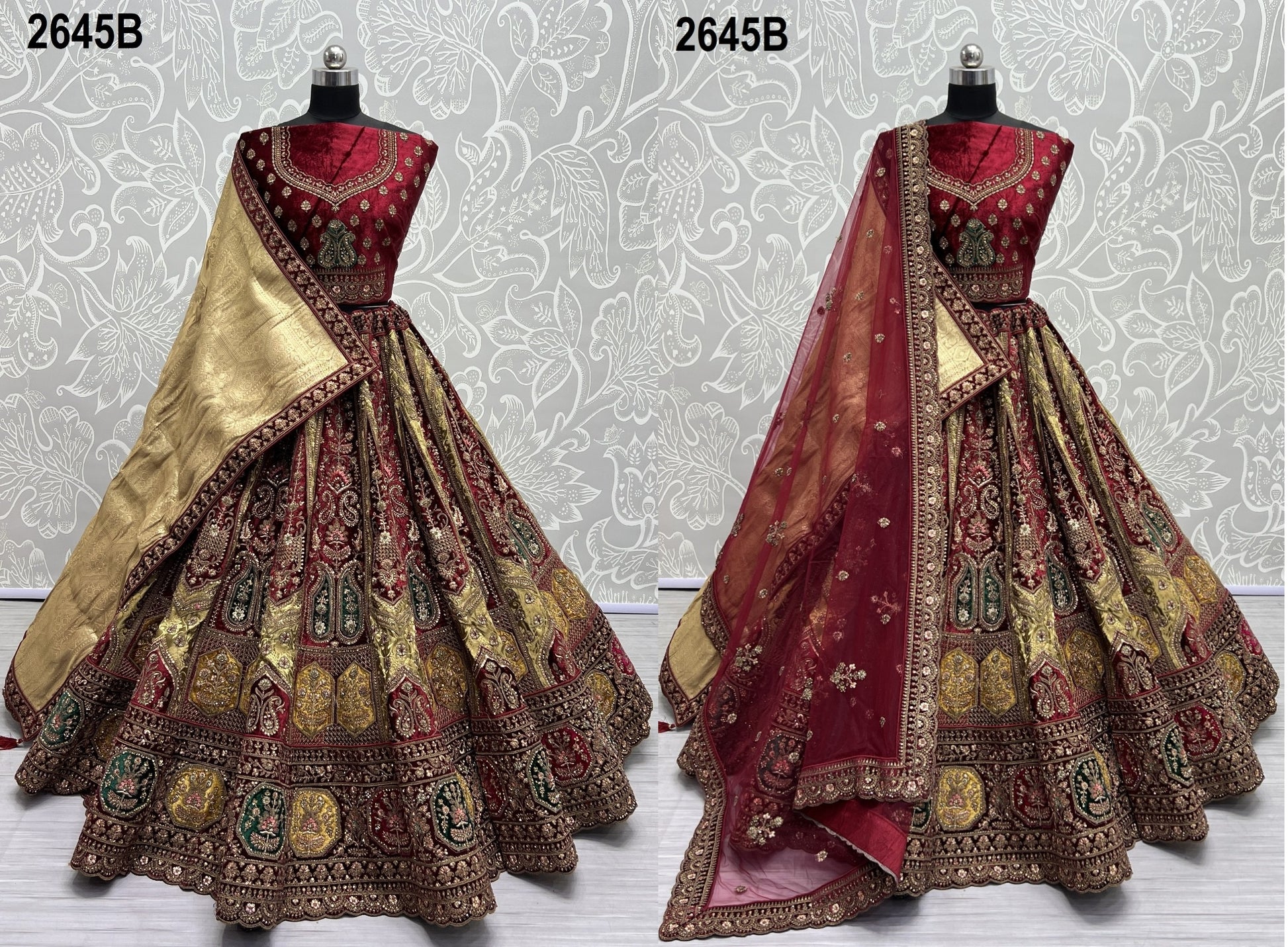 2645B Anjani Art Lehenga Choli