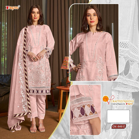 849C Fepic Crafted Needle Pakistani Readymade Suits