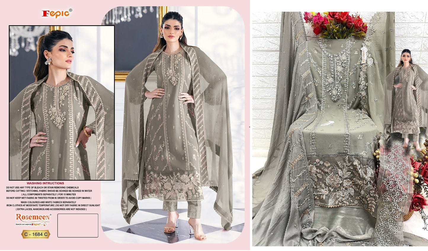1684C Fepic Pakistani Salwar Suits