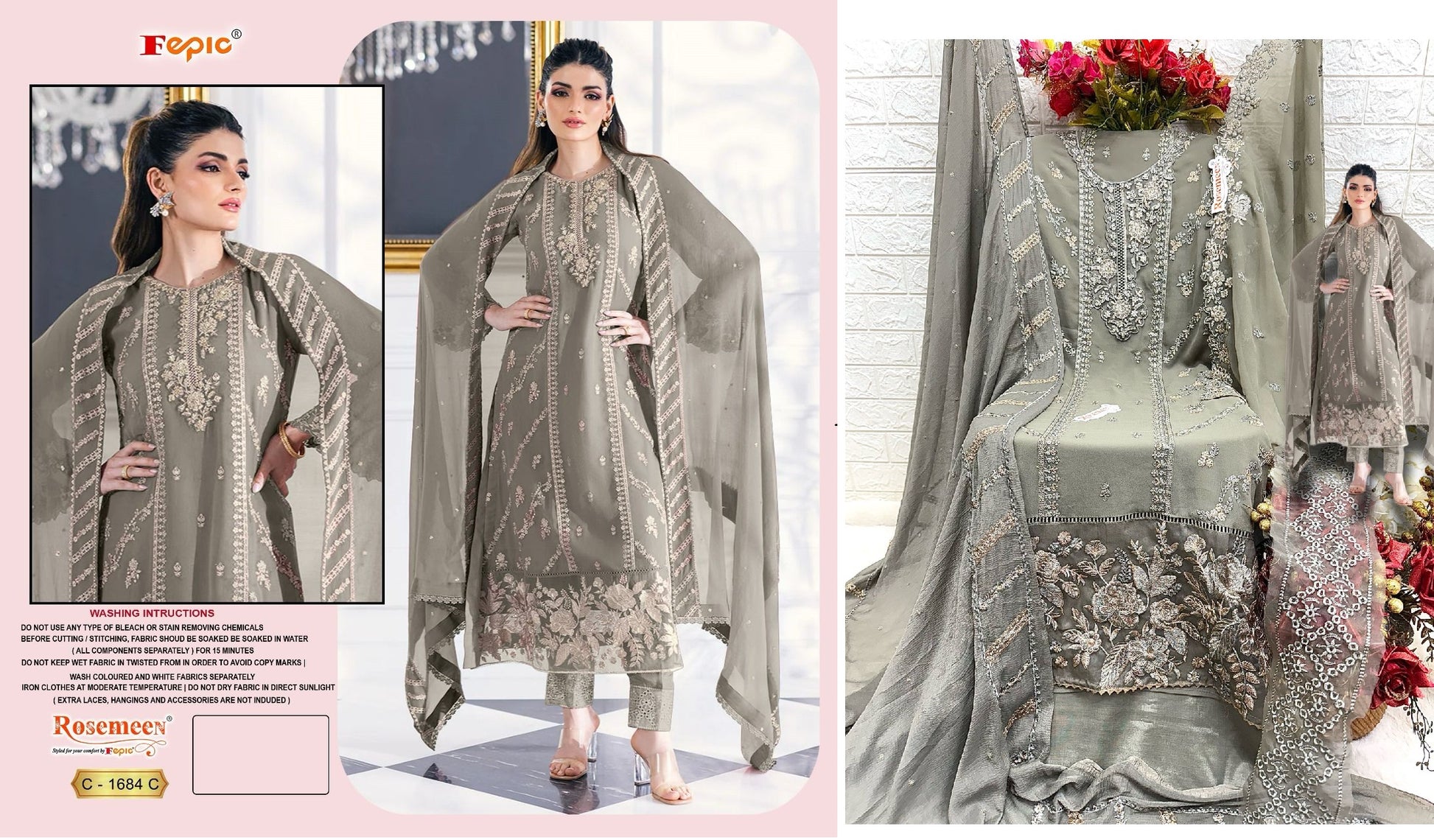 1684C Fepic Pakistani Salwar Suits