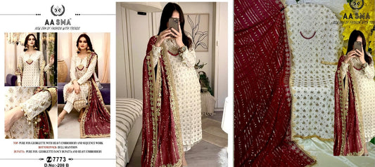 208B Aasma Pakistani Salwar Suits