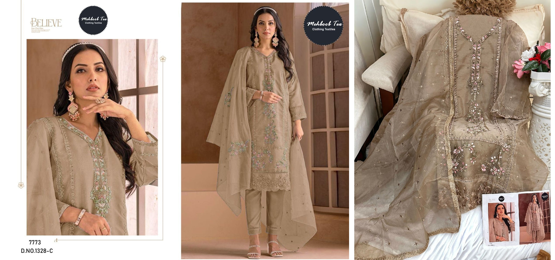 1328C Mehboob Tex Pakistani Salwar Suits