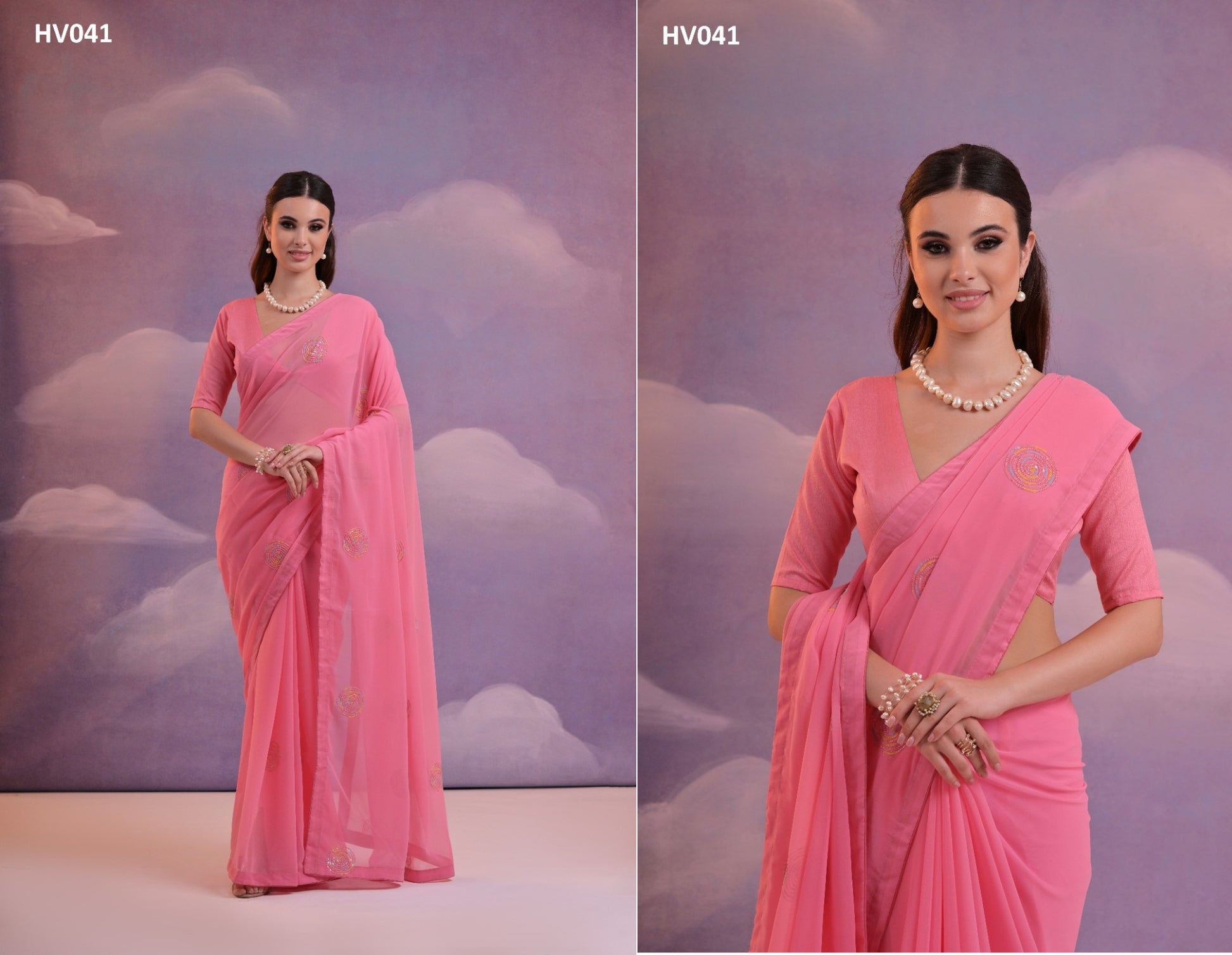 Jalebi Fashion Berry Sarees