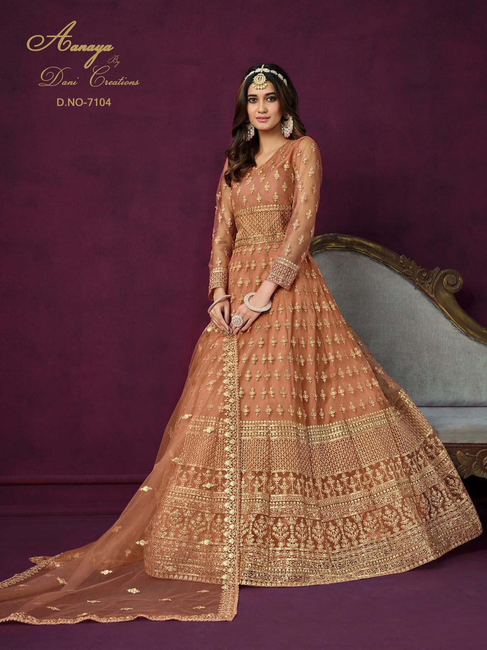 7104 Vol 171 Dani Creation Unstitched Suits – Heriska