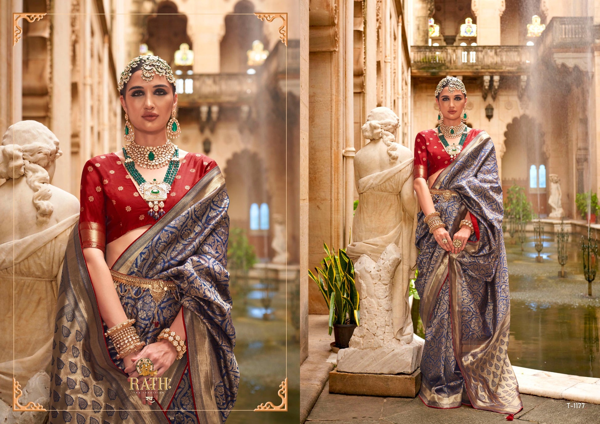 1177 Madhubala Rath Sarees