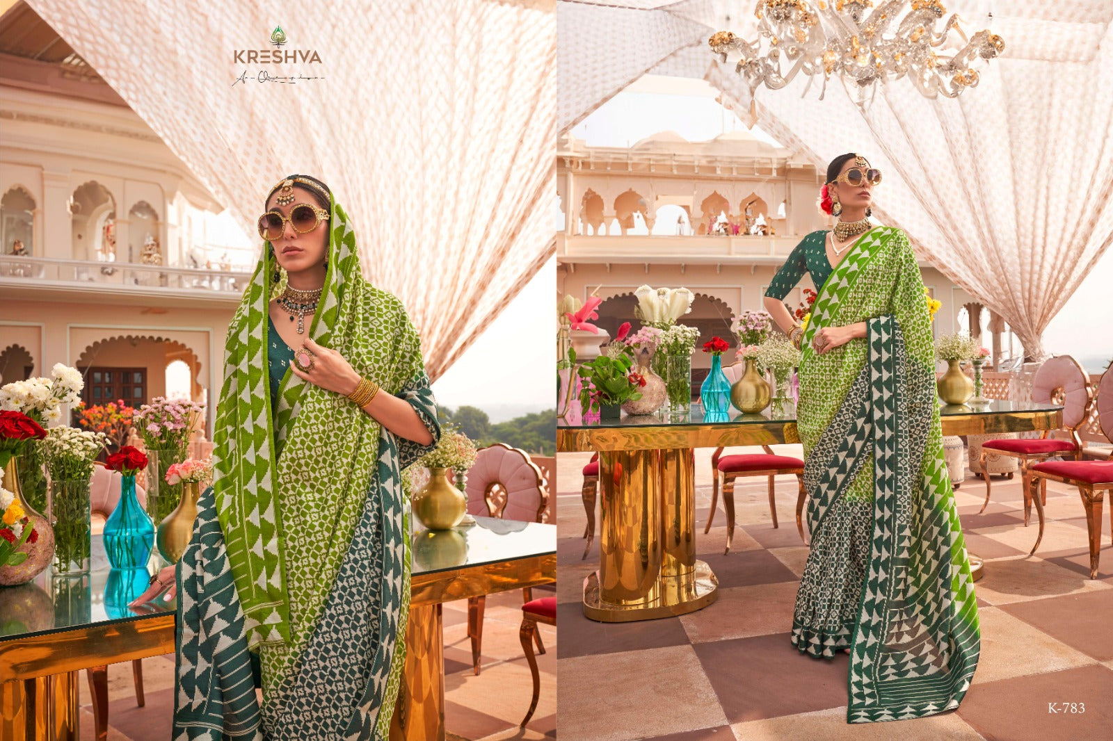 783 Lagna Patola Kreshva Sigma Silk Sarees