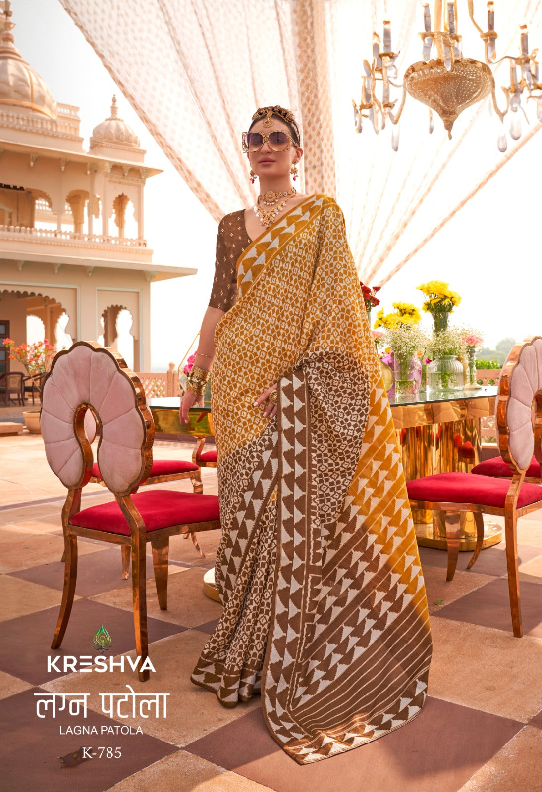 785 Lagna Patola Kreshva Sigma Silk Sarees