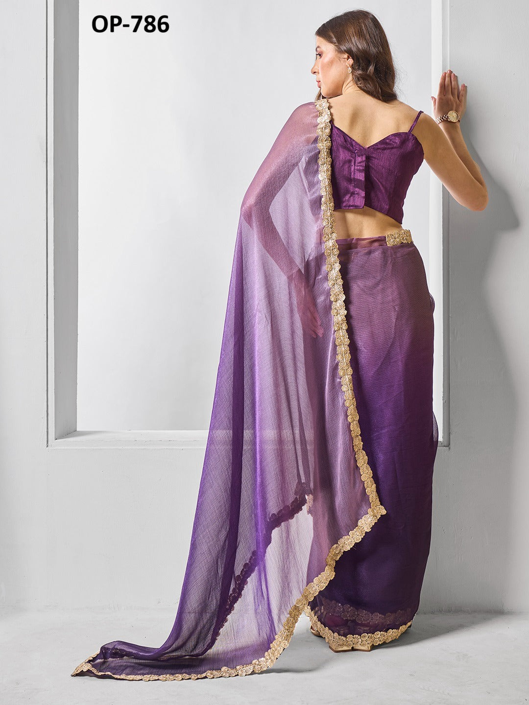 786 Laxminam Chiffon Sarees