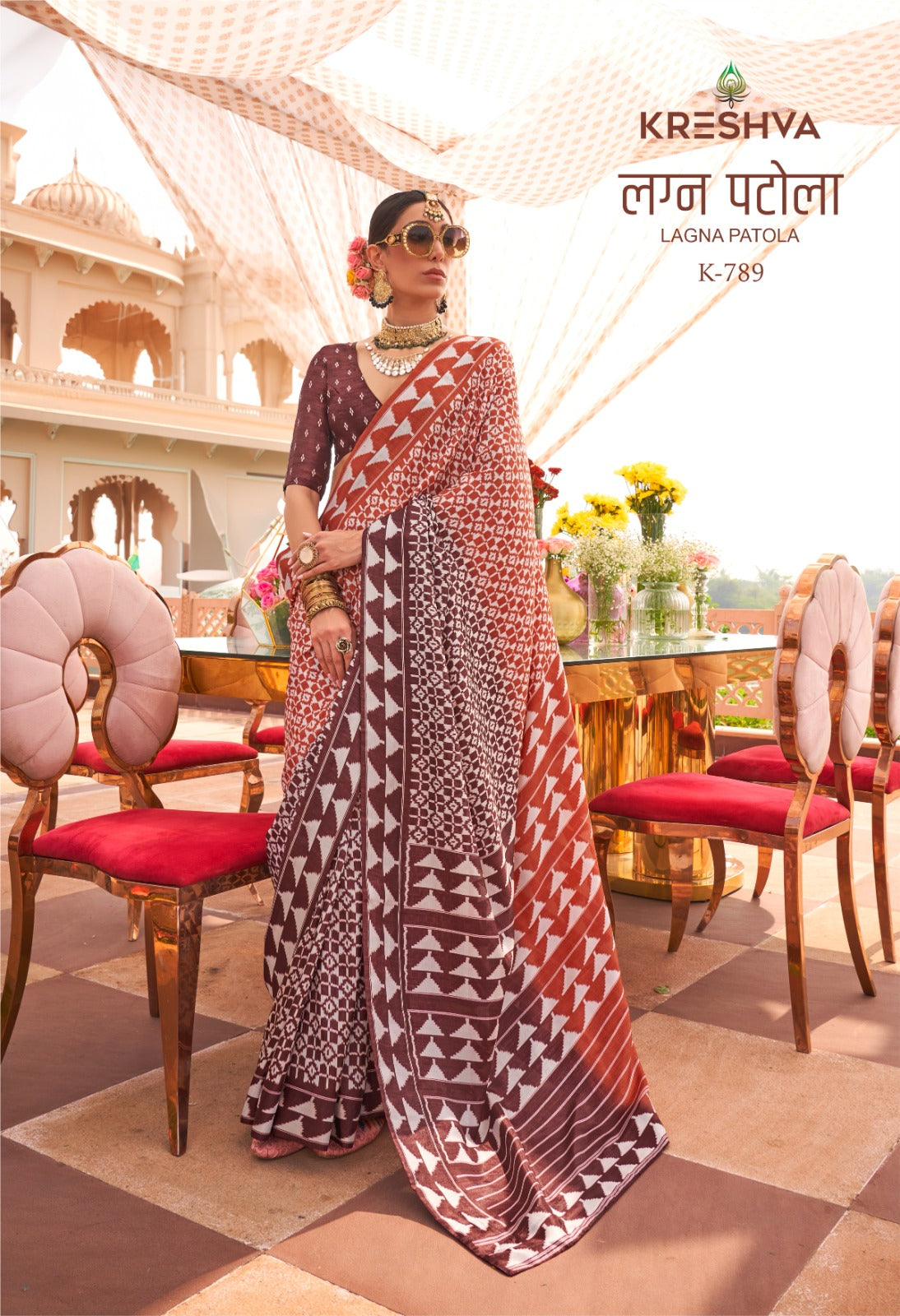 789 Lagna Patola Kreshva Sigma Silk Sarees