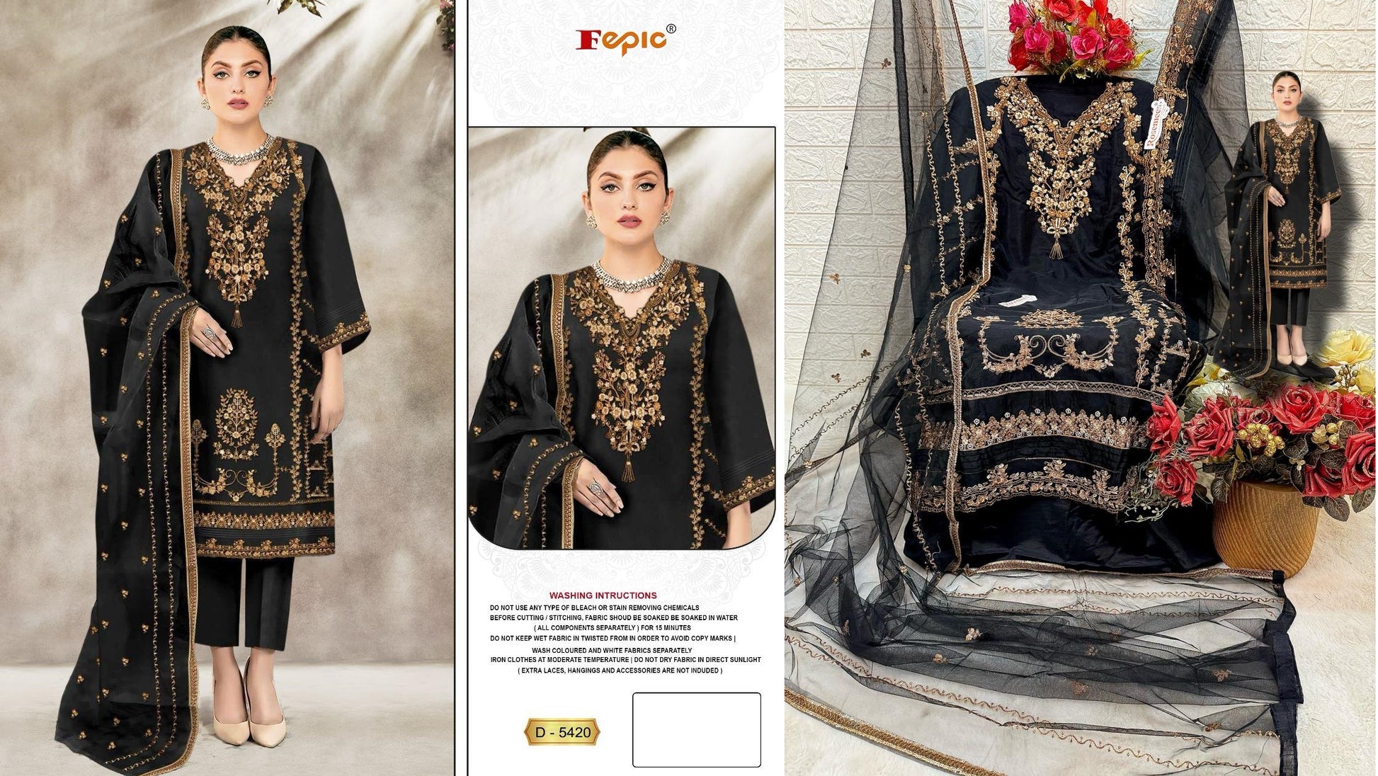 5420 Fepic Pakistani Salwar Suits
