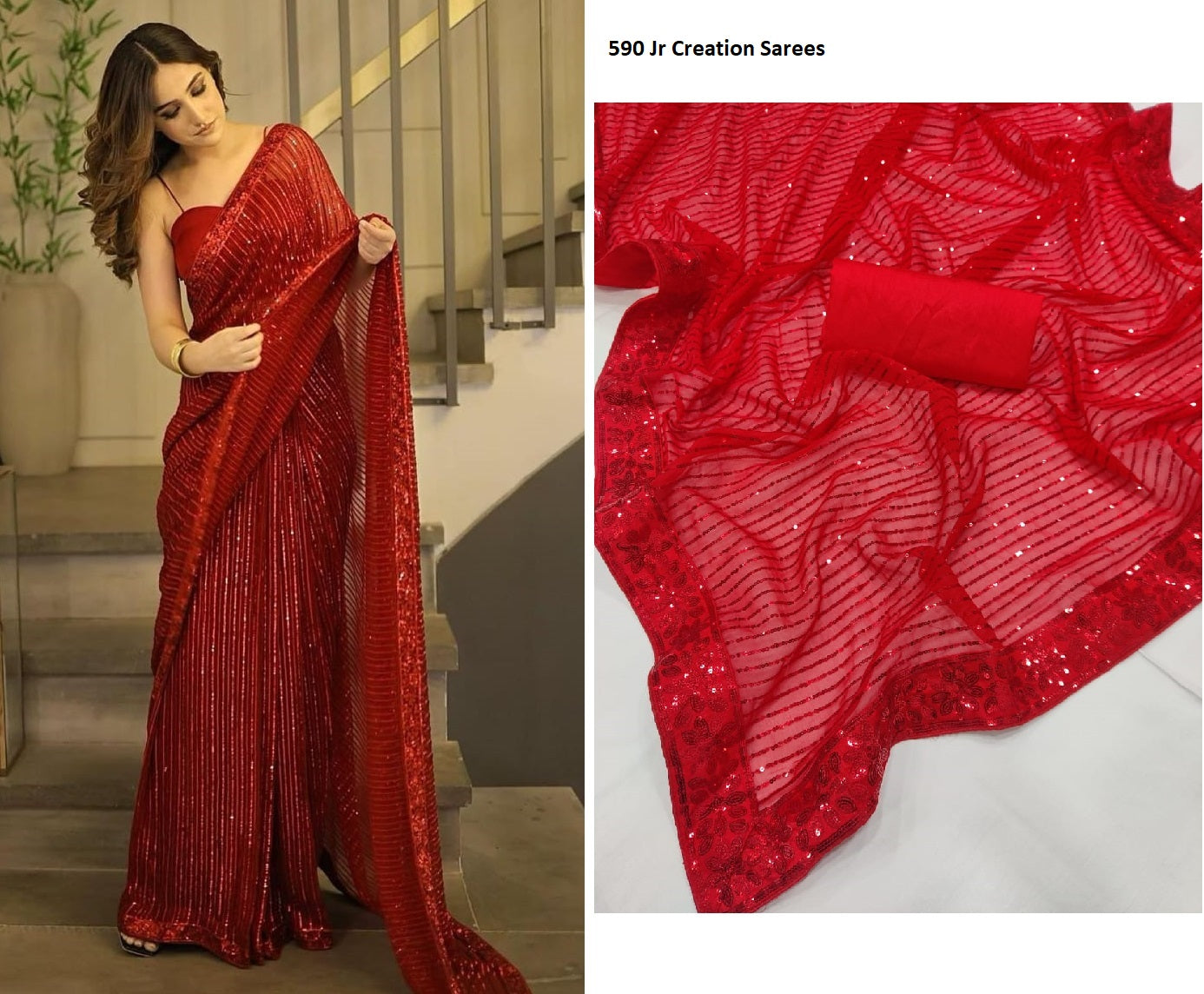 590 Jr Creation Sarees