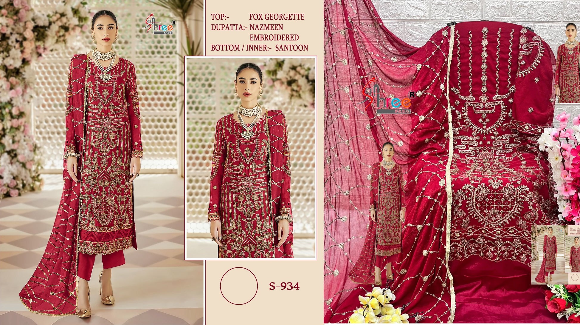 934 Shree Fabs Pakistani Salwar Suits