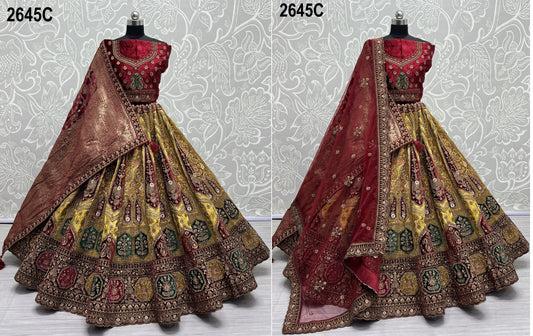 2645C Anjani Art Lehenga Choli