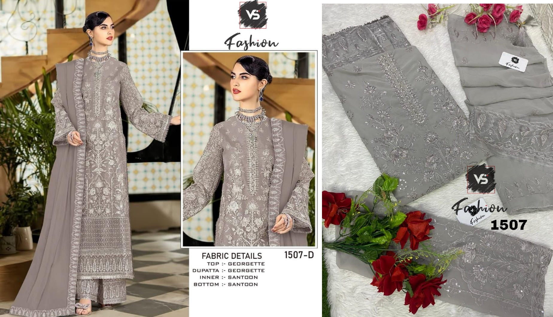 1507D Vs Fashion Pakistani Salwar Suits