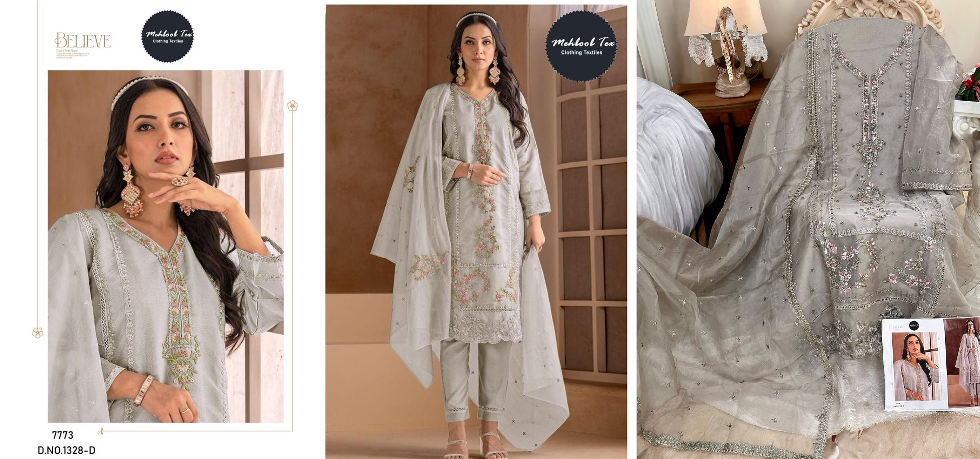 1328D Mehboob Tex Pakistani Salwar Suits