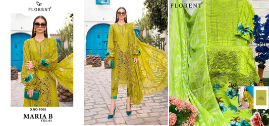 1005 Maria B Vol 1 Florent Pakistani Salwar Suits