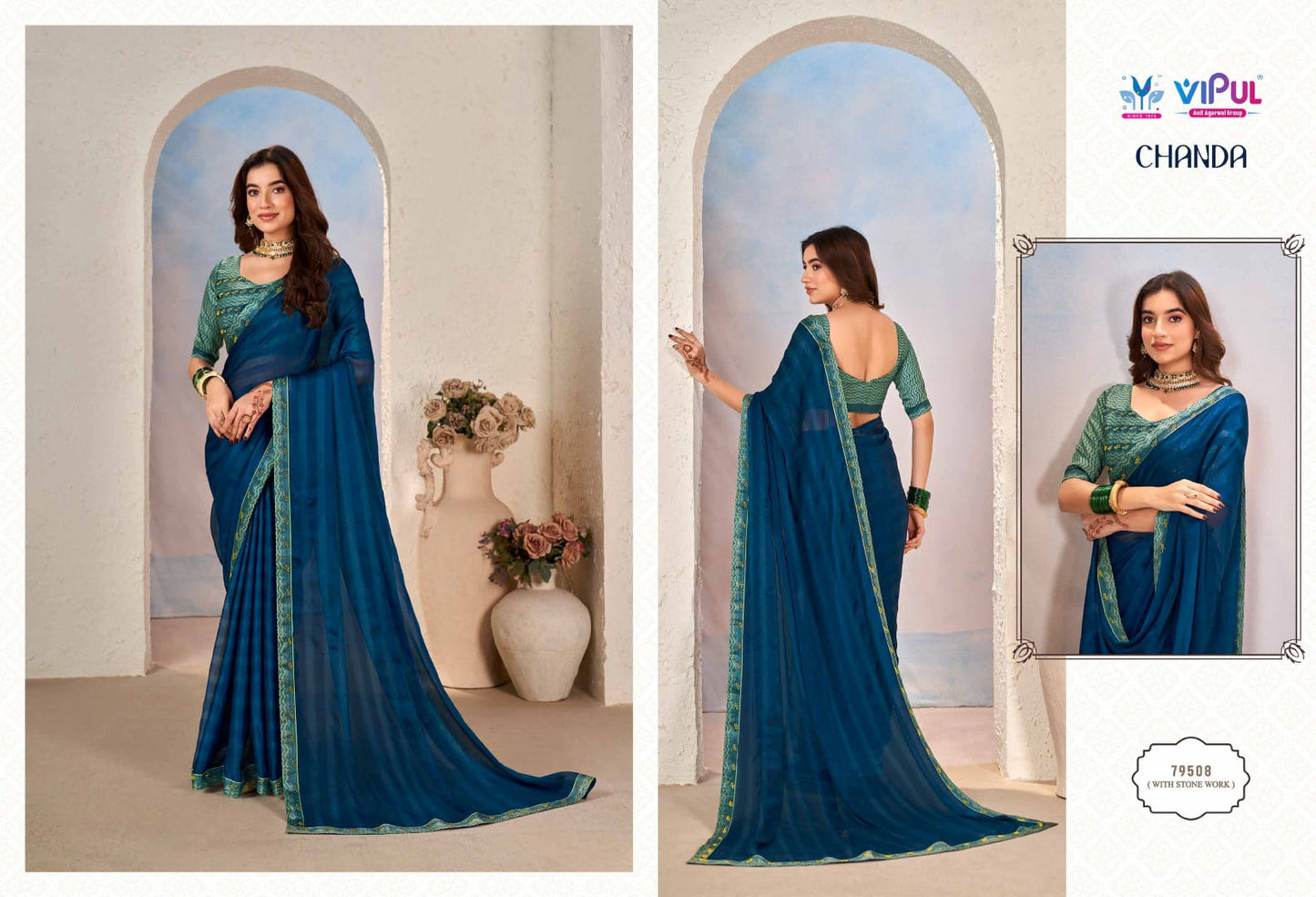 79508 Chanda Vipul Silk Sarees