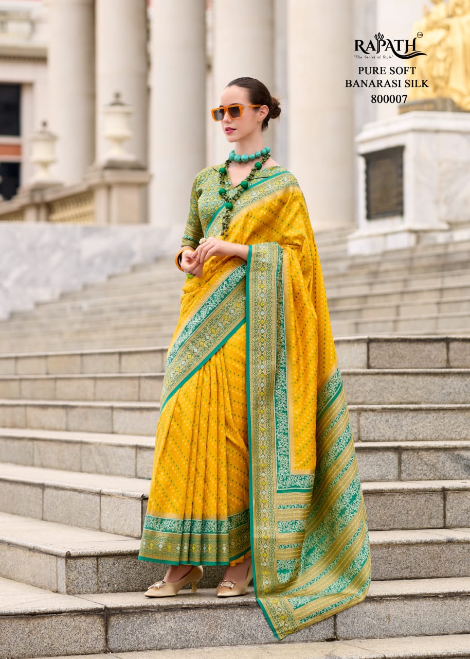 800007 Rehana Rajpath Soft Silk Sarees