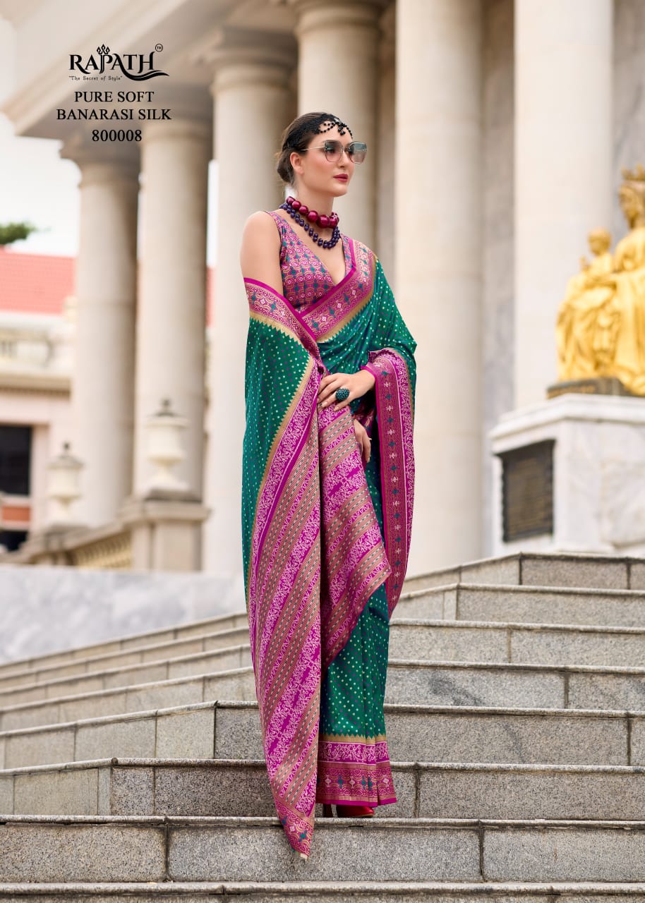 800008 Rehana Rajpath Soft Silk Sarees