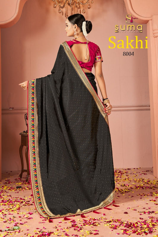 8004 Sakhi Suma Designer Rangoli Sarees
