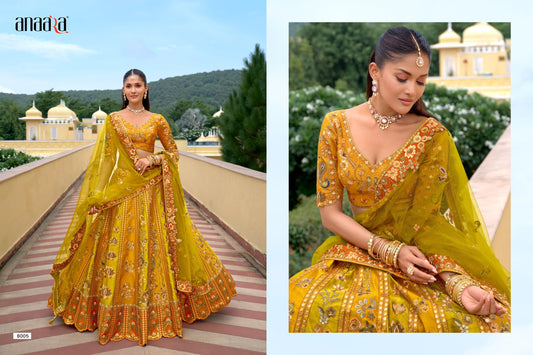 8005 Anaara Sajida Fancy Silk Lehenga Choli