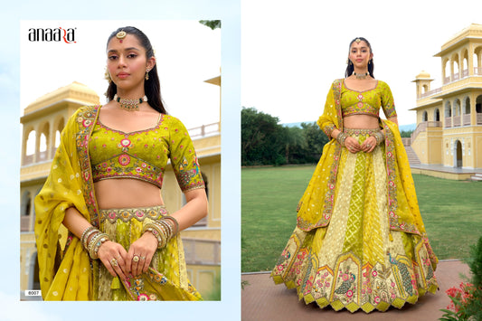 8007 Anaara Tathastu Fancy Silk Lehenga Choli