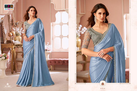 8007 Sls Tfh Chiffon Sarees