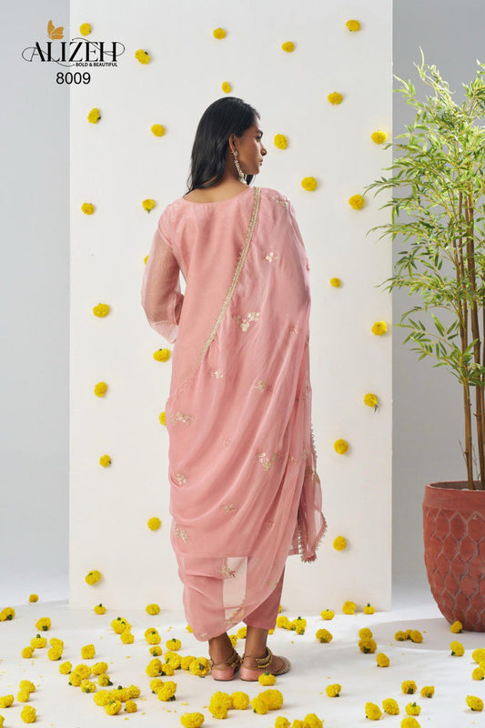 8009 Raag Alizeh Crush Readymade Suits