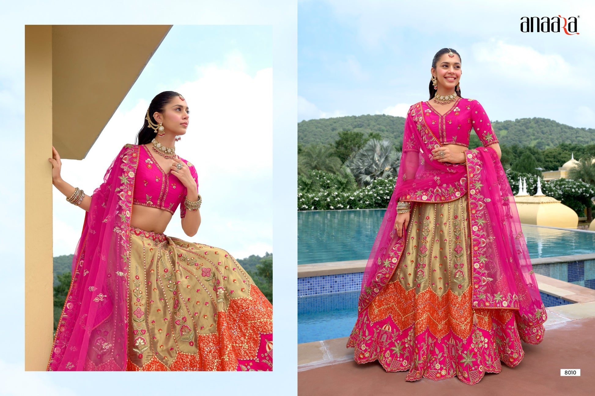 8010 Anaara Tathastu Fancy Silk Lehenga Choli