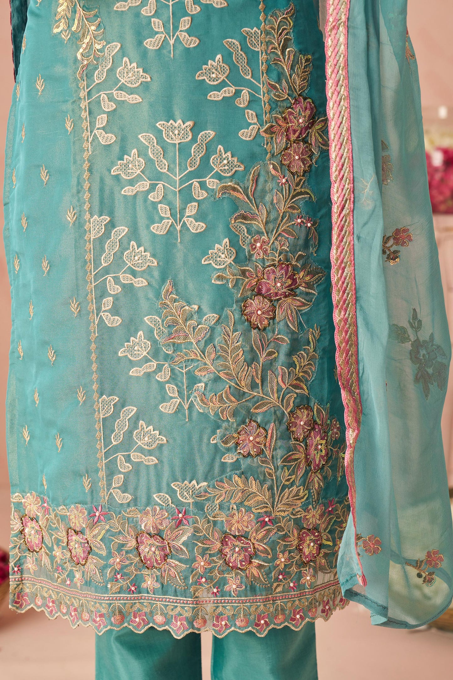 8013 Swara 2 Alizeh Fancy Silk Readymade Suits