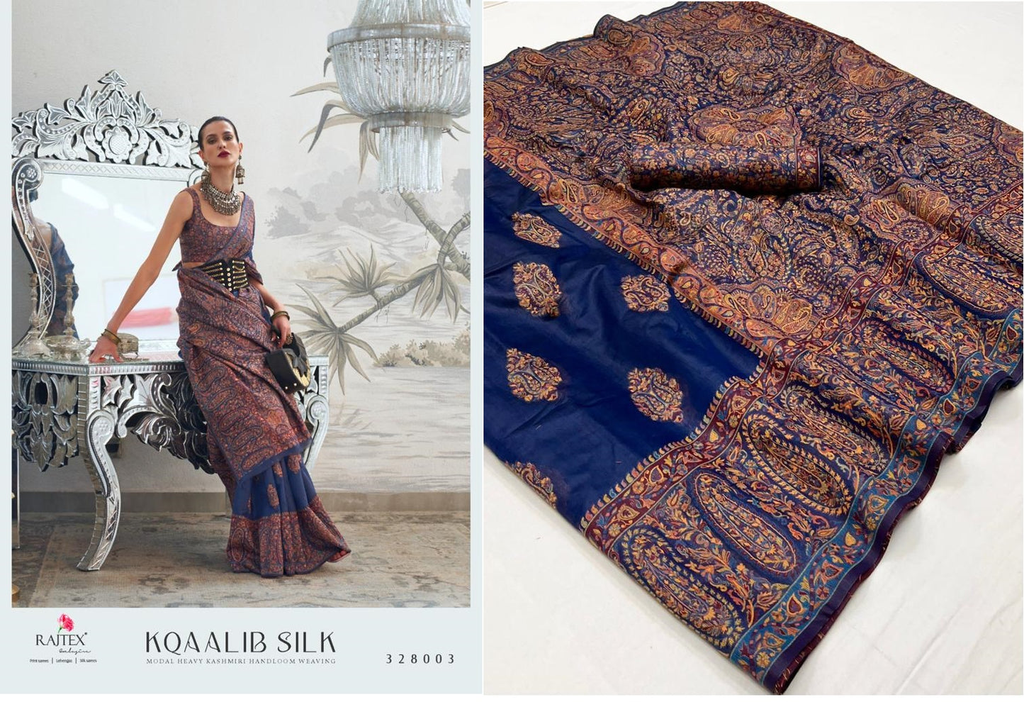 328003 Kqaalib Silk Rajtex Sarees