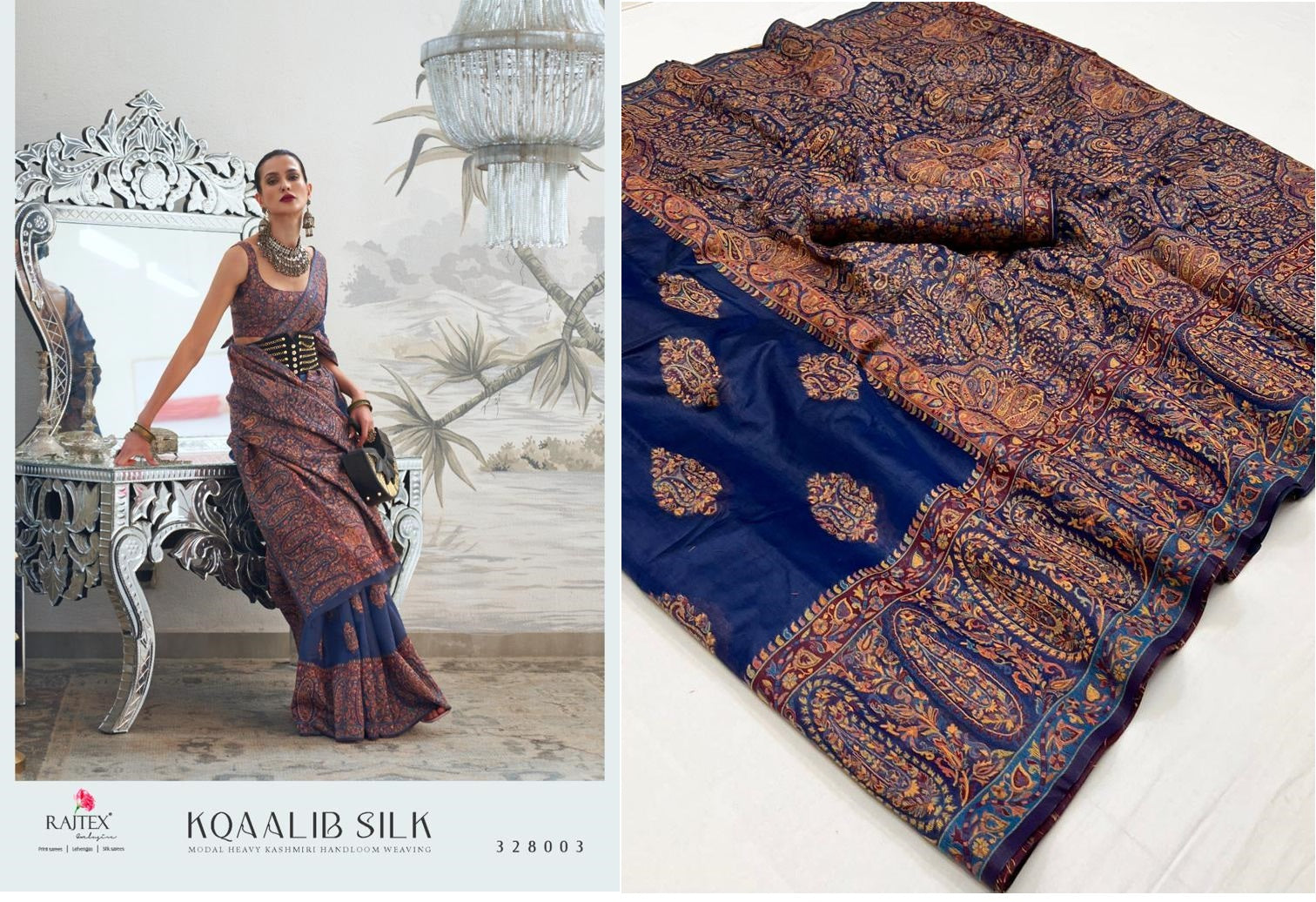 328003 Kqaalib Silk Rajtex Sarees