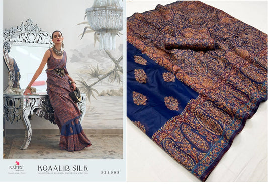 328003 Kqaalib Silk Rajtex Sarees