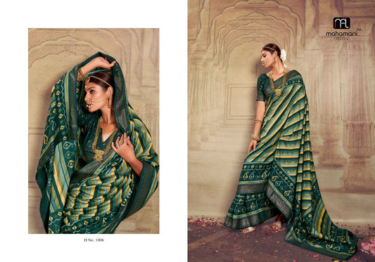 1006 Devnandini Mahamani Creation Sarees