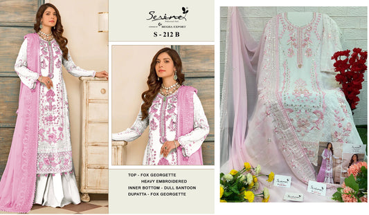 S-212B Serine Pakistani Salwar Suits