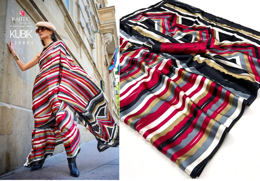 324002 Kubik Rajtex Sarees