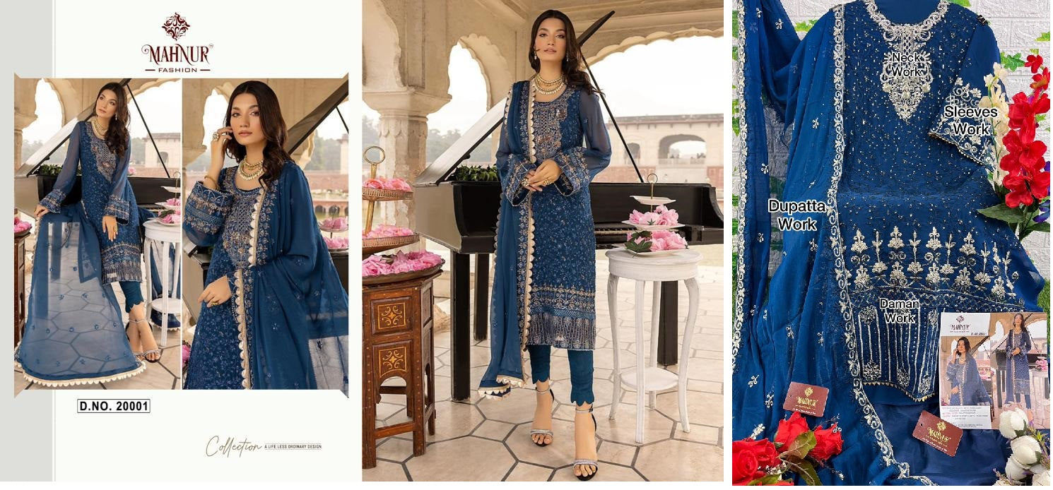 20001 Vol 20 Mahnur Pakistani Salwar Suits