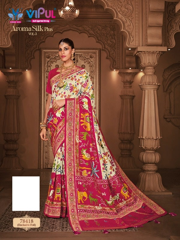 78418 Aroma Plus Vol 3 Vipul Sarees