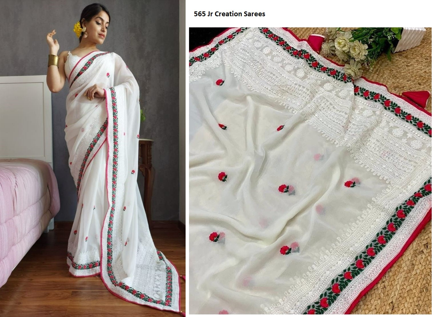 565 Jr Creation Sarees