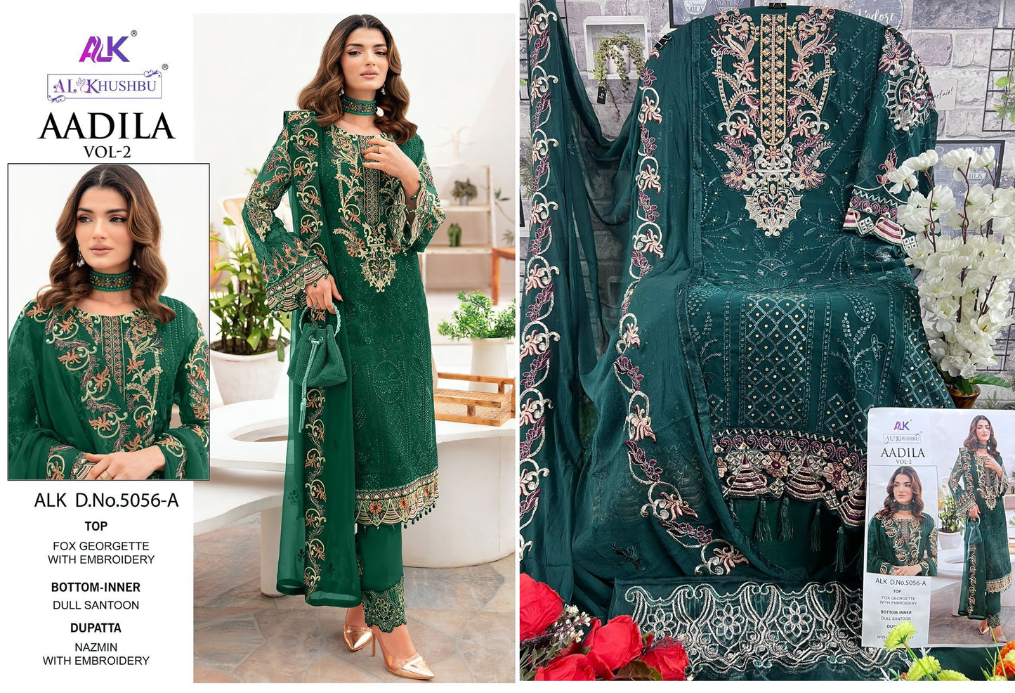 5056A Alk Pakistani Salwar Suits