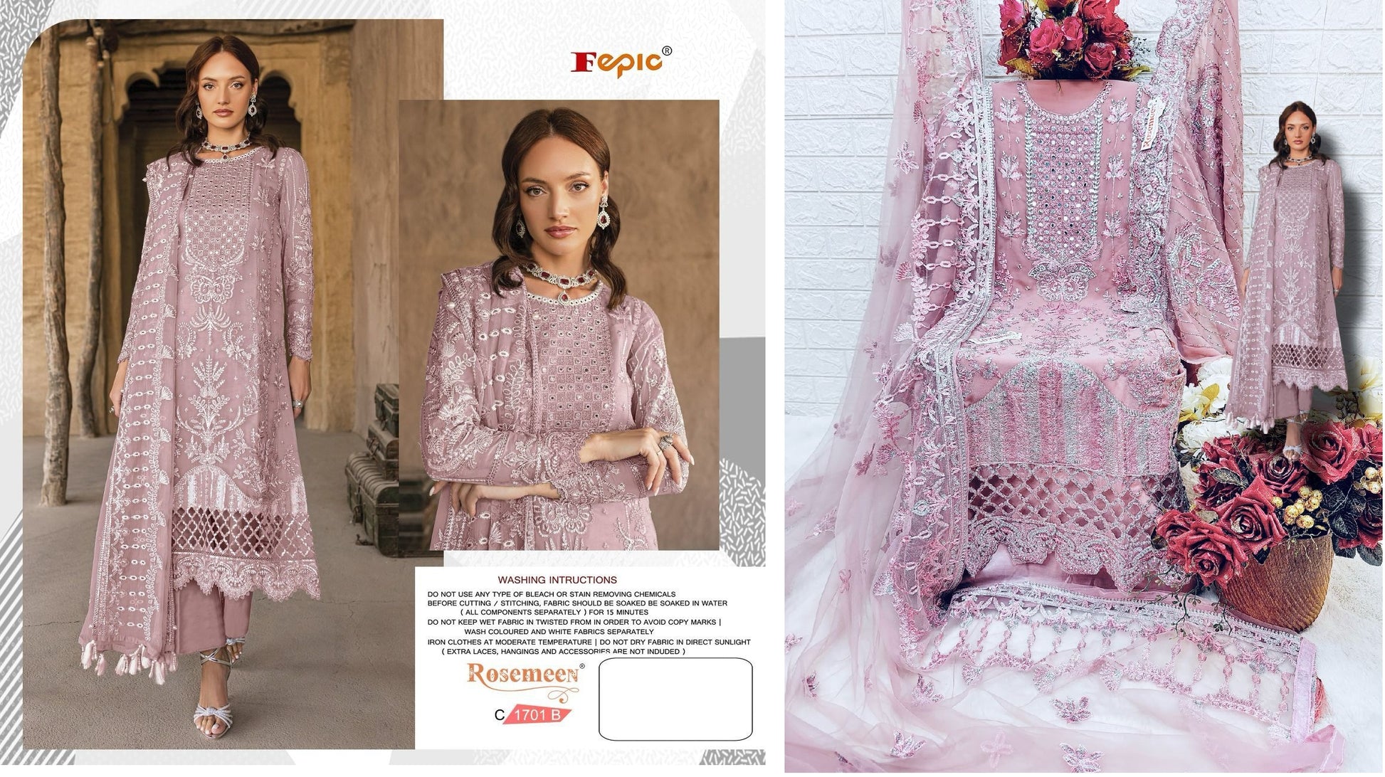 1701B Fepic Pakistani Salwar Suits