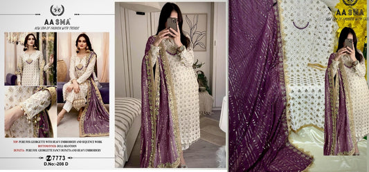 208D Aasma Pakistani Salwar Suits