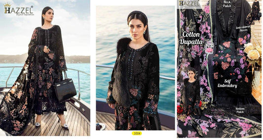 3004 Hazzel Pakistani Salwar Suits