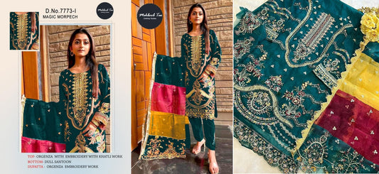 7773Morpeach Mehboob Tex Pakistani Salwar Suits