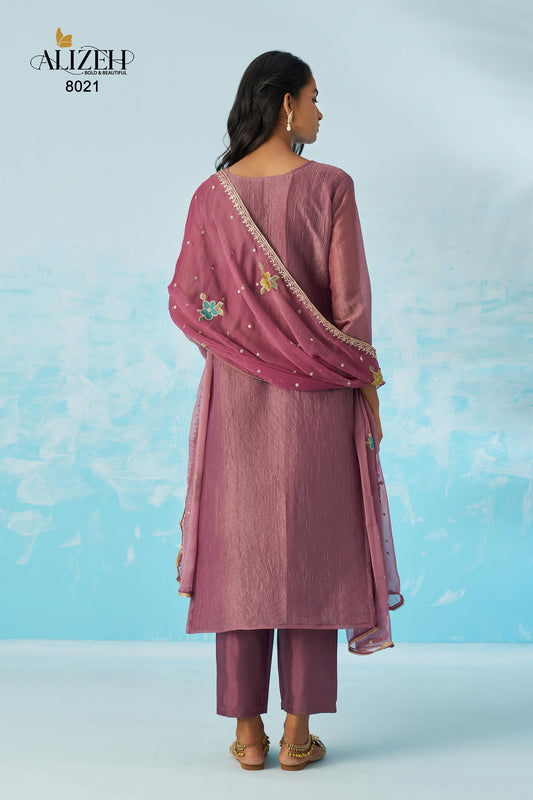 8021 Ehsaas Vol 2 Alizeh Fancy Crush Readymade Suits