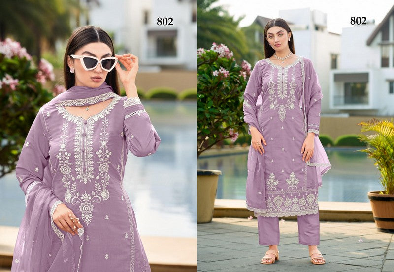 802 Nimaya Vol 1 Mrudangi Pure Viscose Cotton Readymade Suits