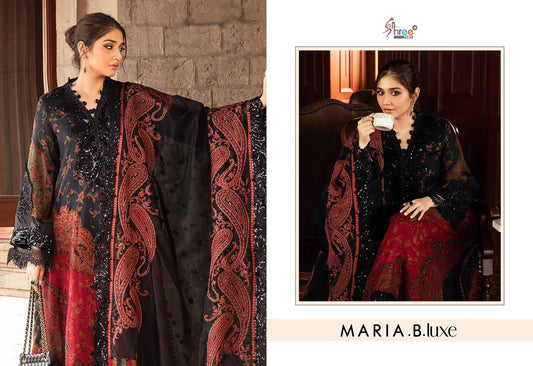8031 Maria B Lux Shree Fabs Embroiderd Pakistani Salwar Suits