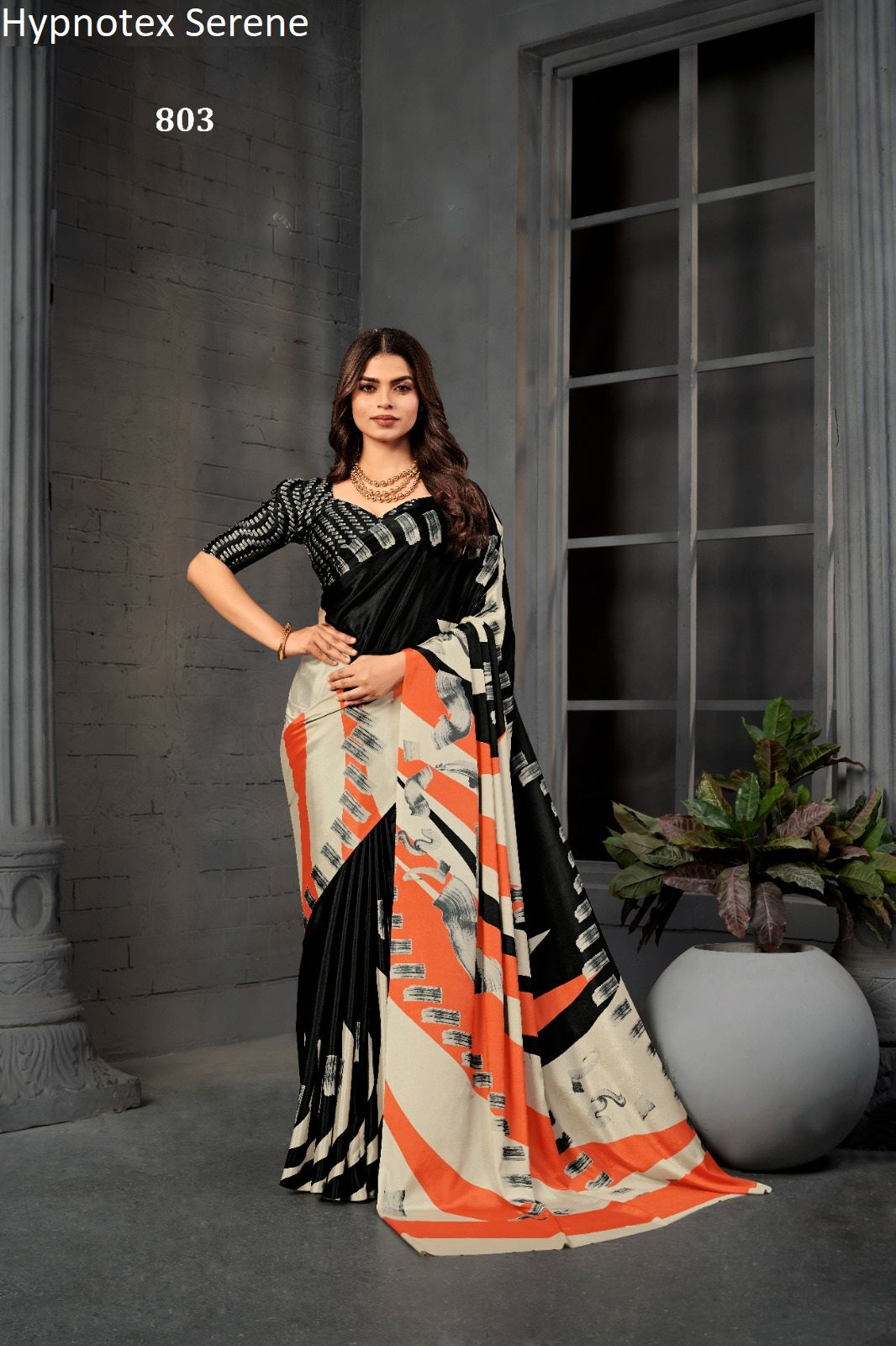 803 Serene Hypnotex Malai Silk Sarees
