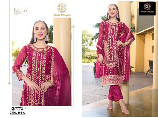 805A Ziaaz Designs Jimmy Choo Pakistani Salwar Suits